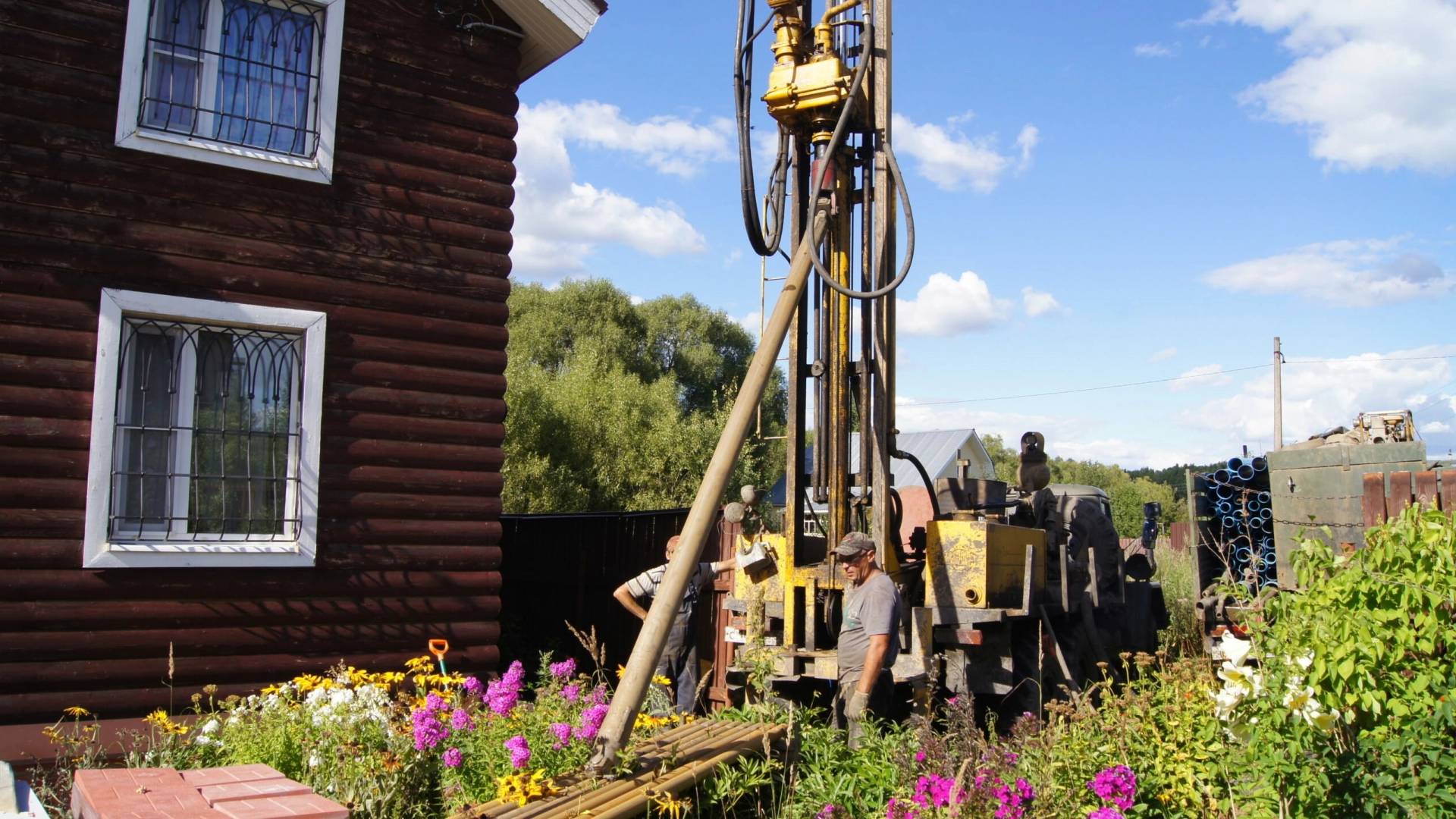 Скважина для частного дома